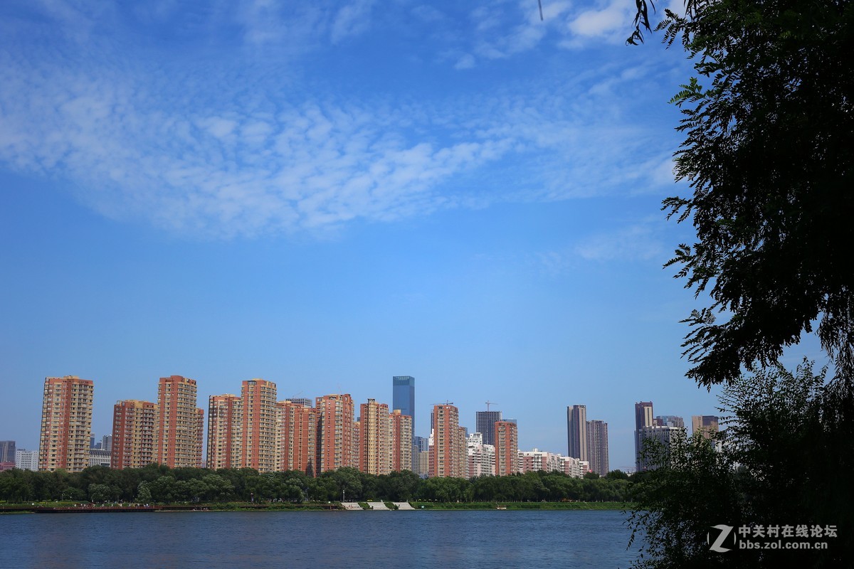 喜欢蓝色浑河曲------2015.8.5日沈阳浑河南岸 徒步 行摄 习作 分享