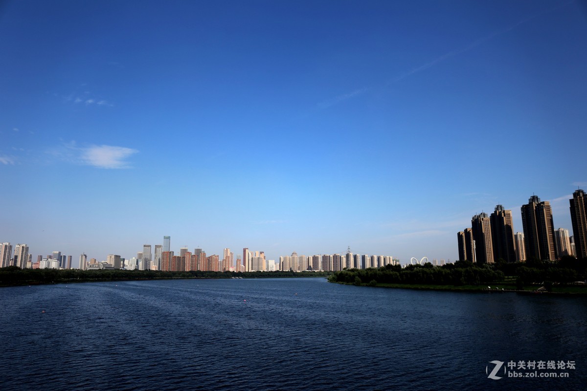 喜欢蓝色浑河曲------2015.8.5日沈阳浑河南岸 徒步 行摄 习作 分享