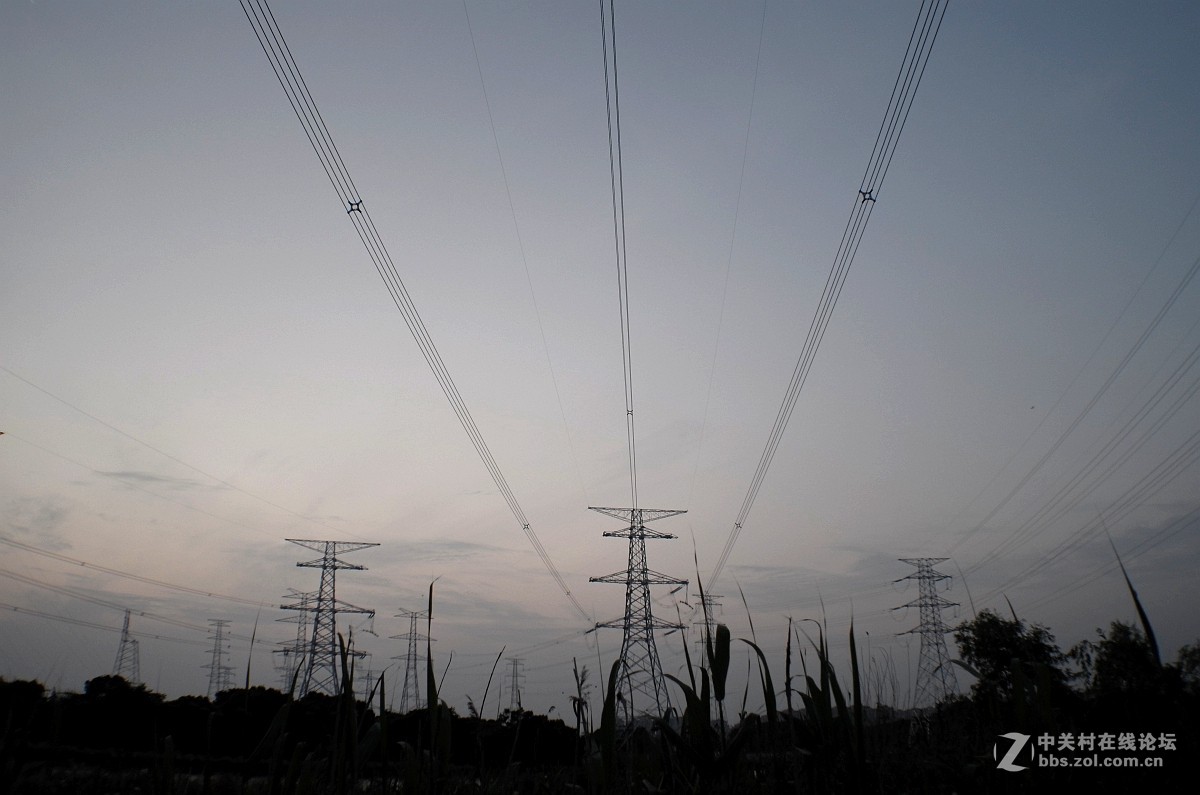 【城市光动脉】高压电线塔