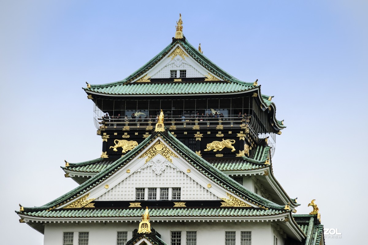 日本坂东六日游03   大阪城公园-天守阁（下）（A7RM2拍摄）