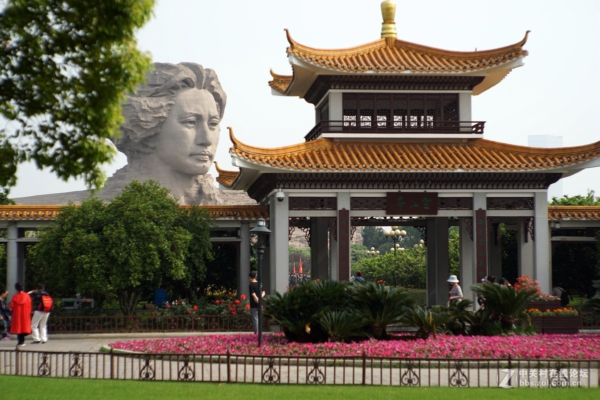 红色教育之旅“长沙橘子洲头”