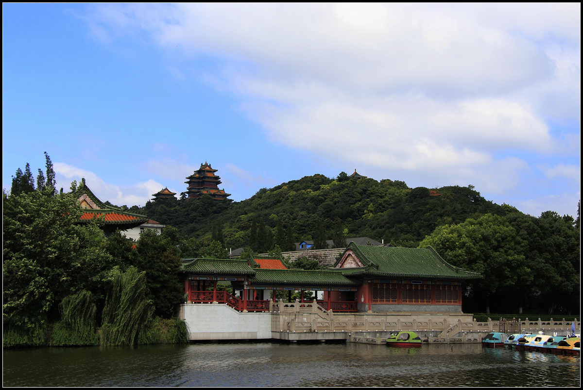 再拍一组阅江楼---学习、提高。