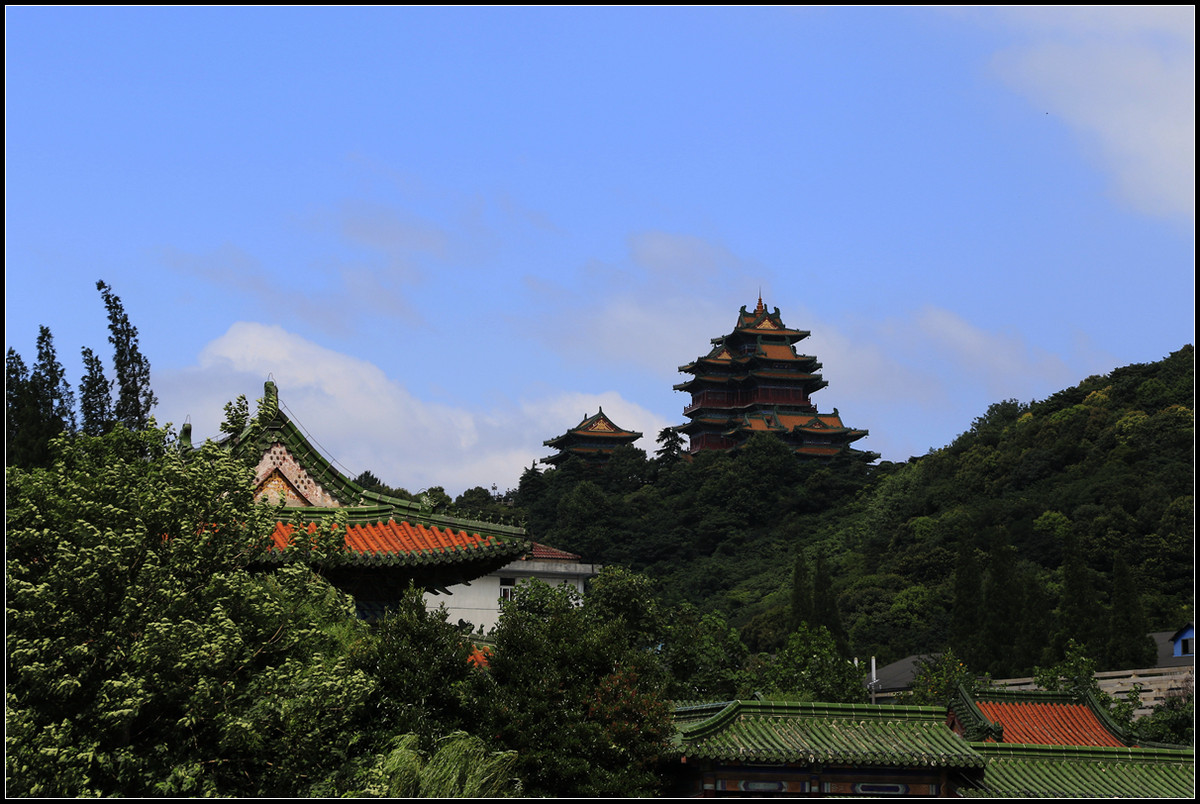 再拍一组阅江楼---学习、提高。