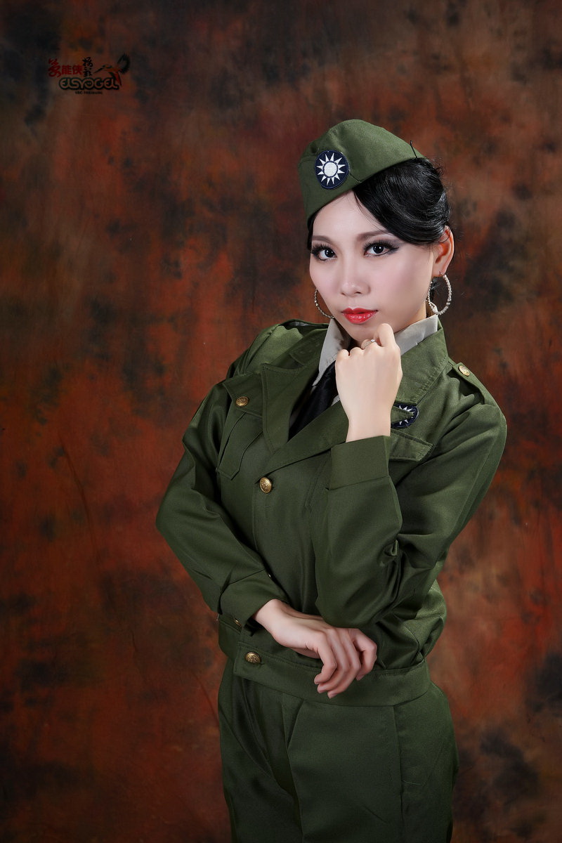 國軍美女鈴蘭