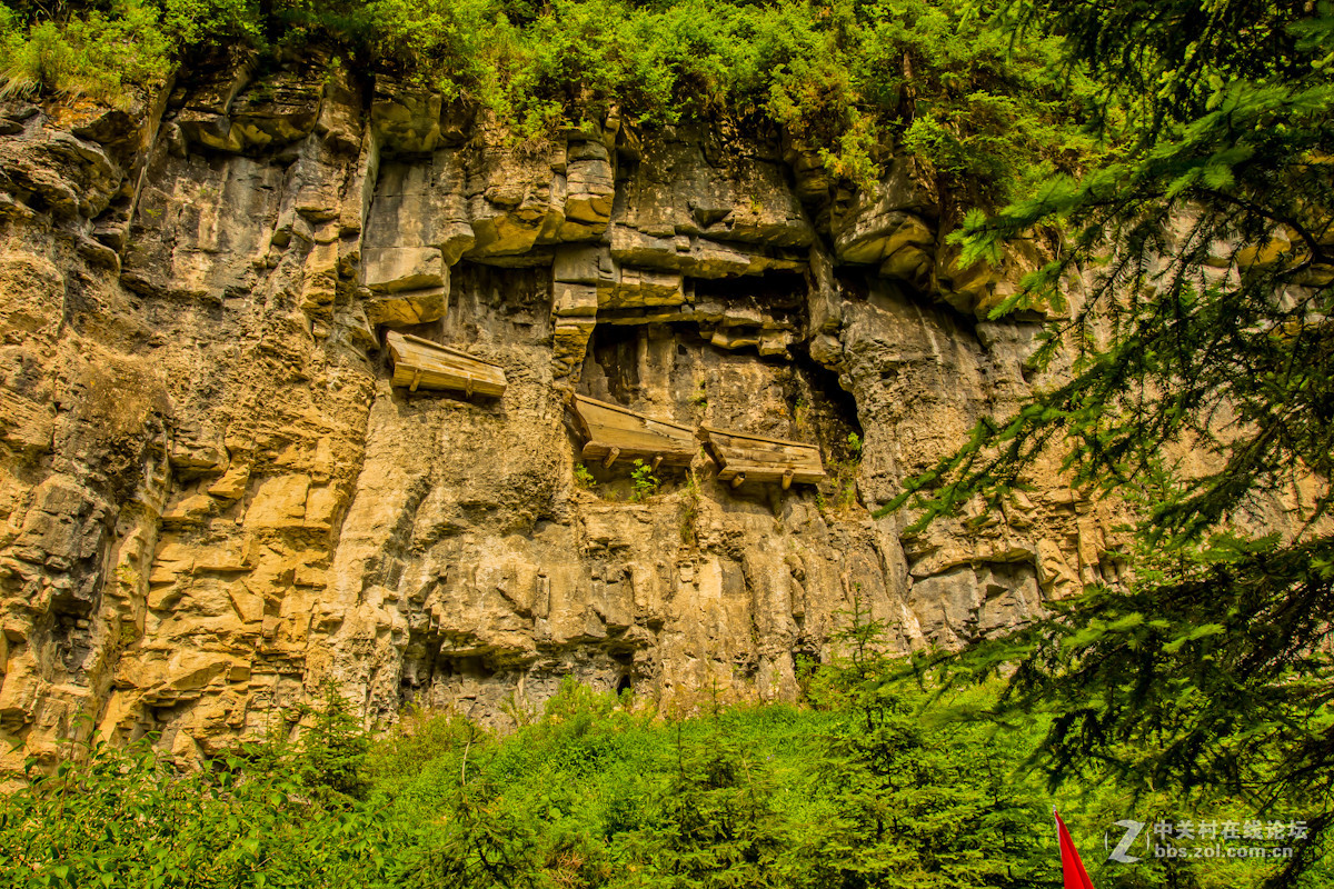 奇景 悬棺！！！