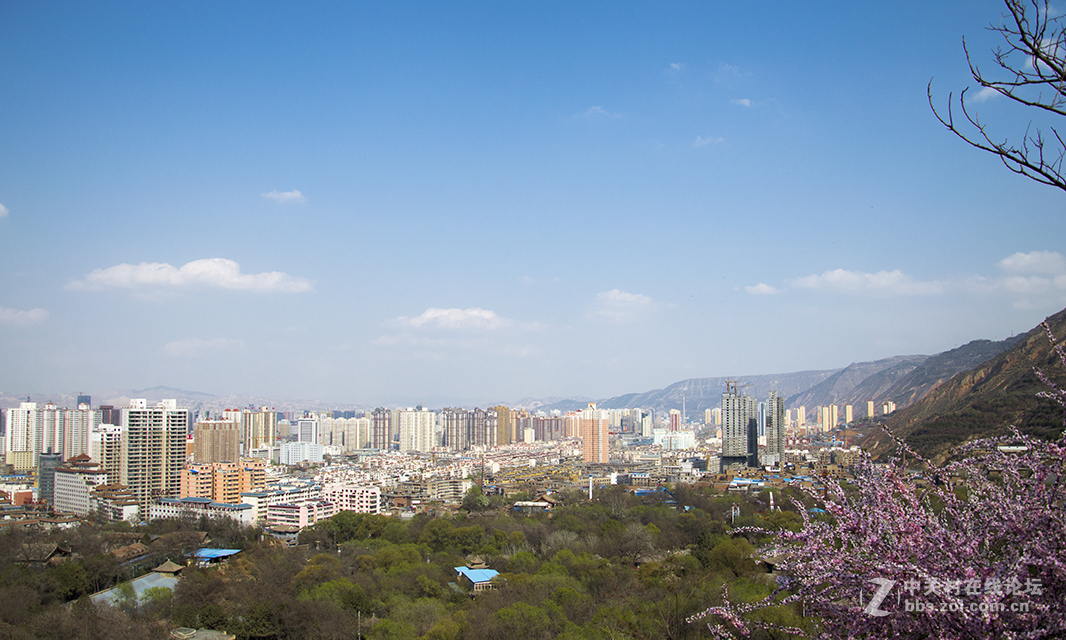 俯 瞰 兰 州 市 区-中关村在线摄影论坛