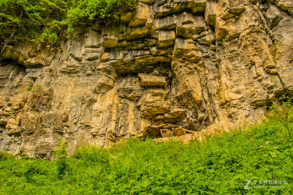 奇景 悬棺！！！