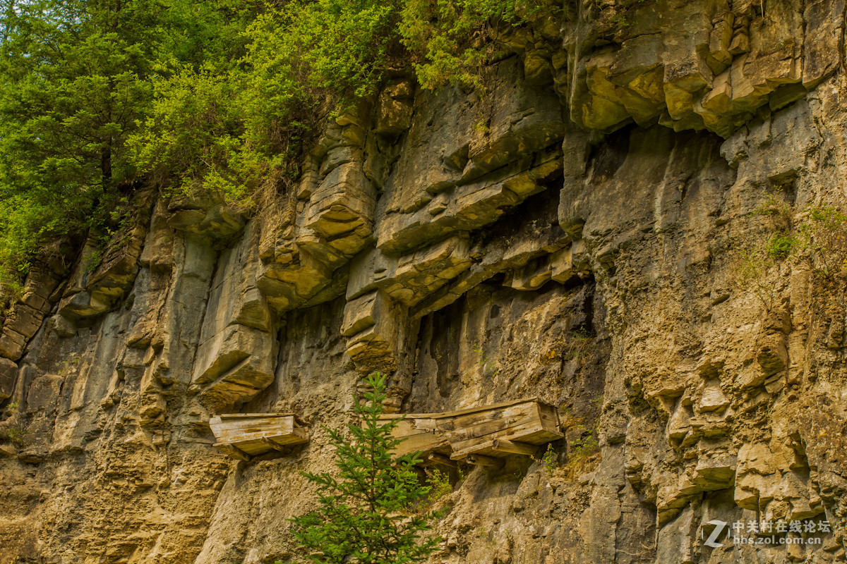 奇景 悬棺！！！