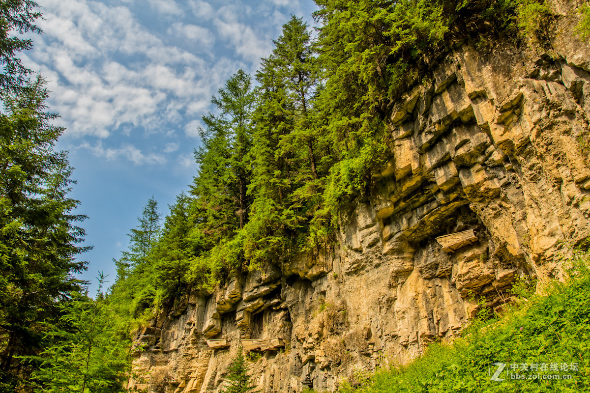 奇景 悬棺！！！
