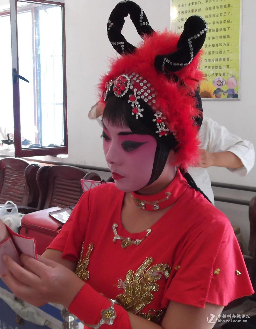 戏曲化妆    戏曲台前幕后