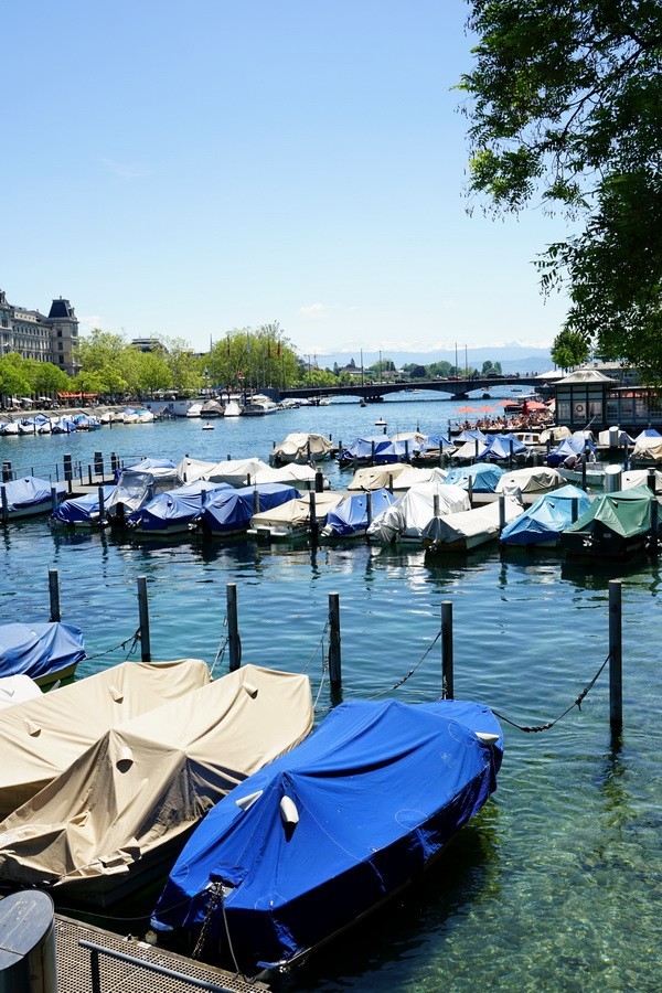 2019-06-02 瑞士旅行记录：阳光下的利马特河（zurich）
