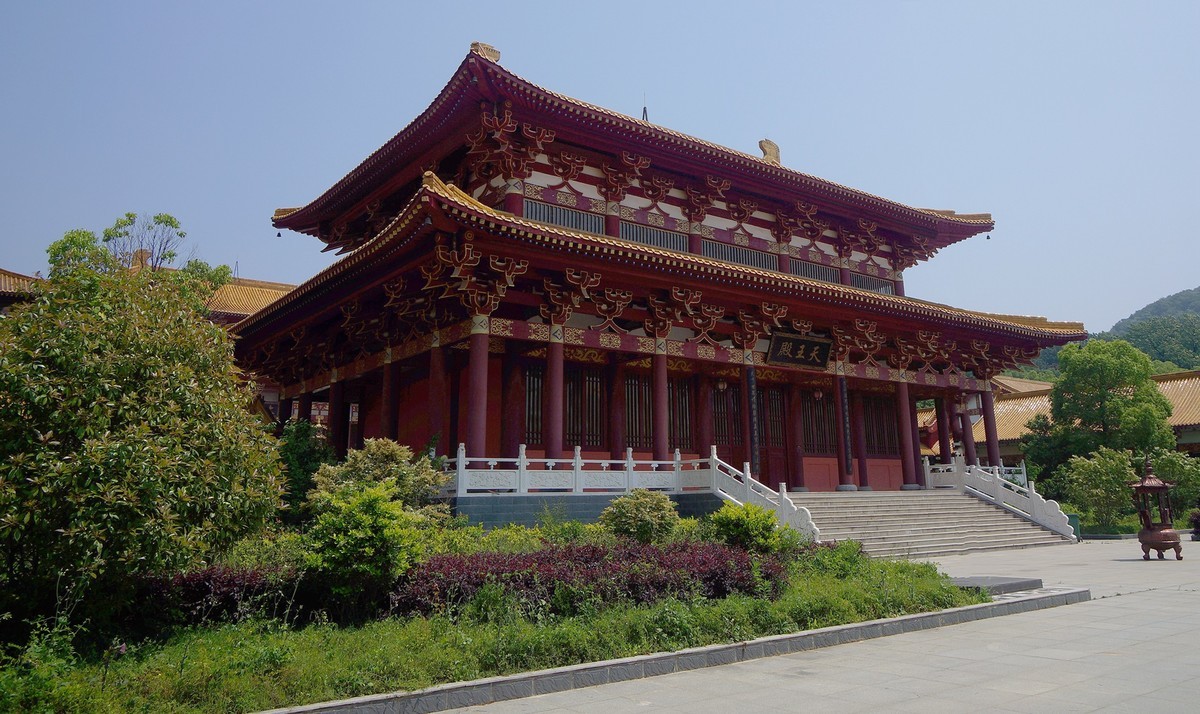 蔡甸寺庙图片