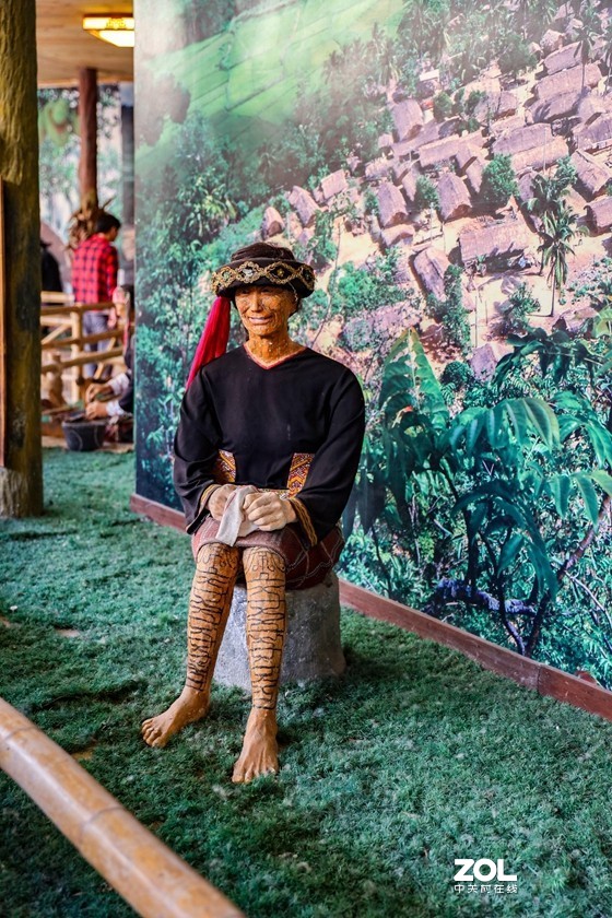 海南黎族人纹身