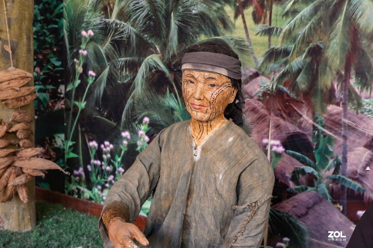 海南黎族人纹身