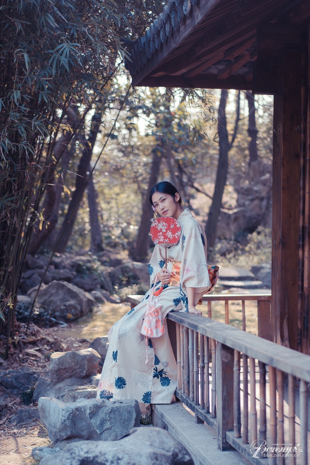 复兴岛公园最后的晚樱