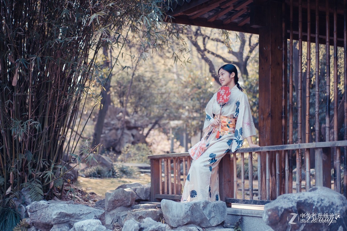 复兴岛公园最后的晚樱