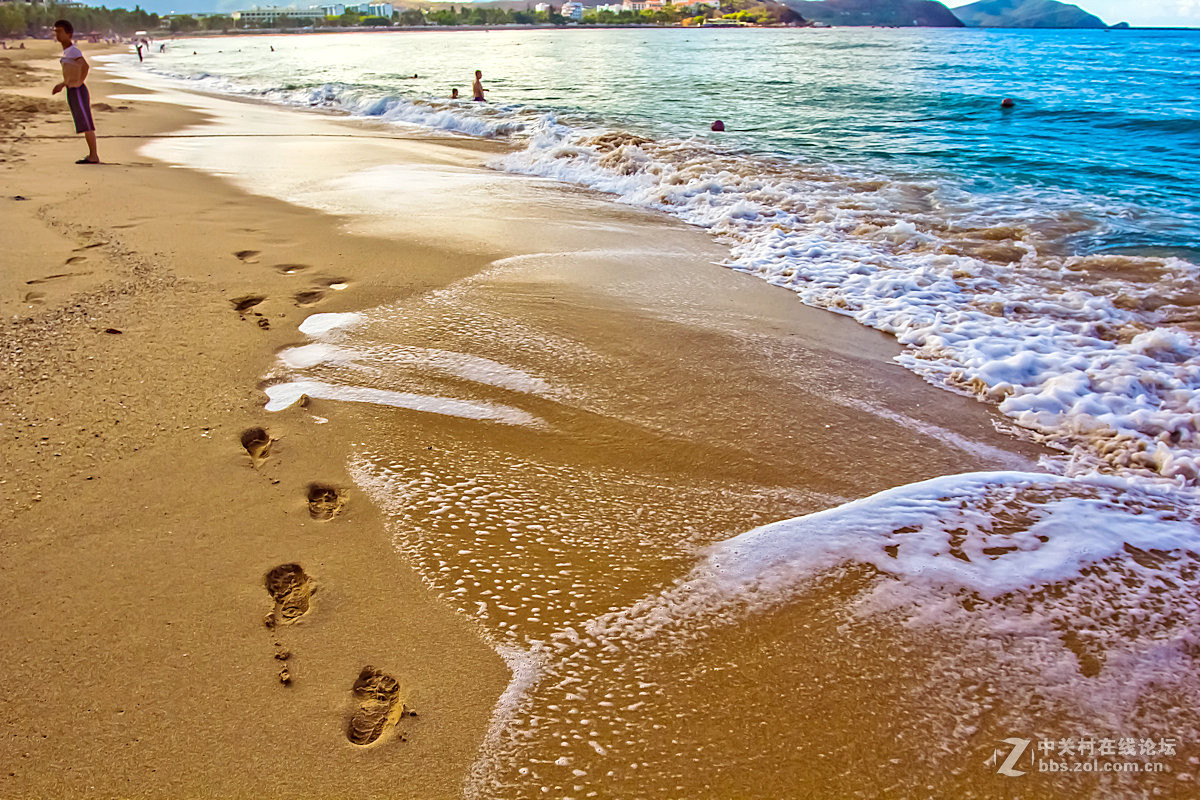 海浪沙滩之魅力