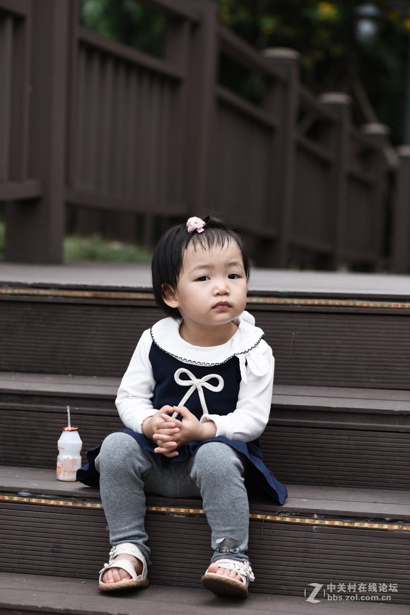 尼康105VR拍拍两周岁女儿