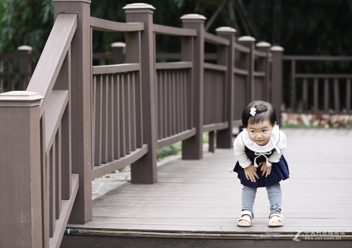 尼康105VR拍拍两周岁女儿