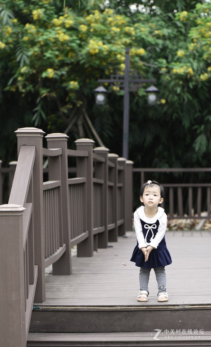 尼康105VR拍拍两周岁女儿