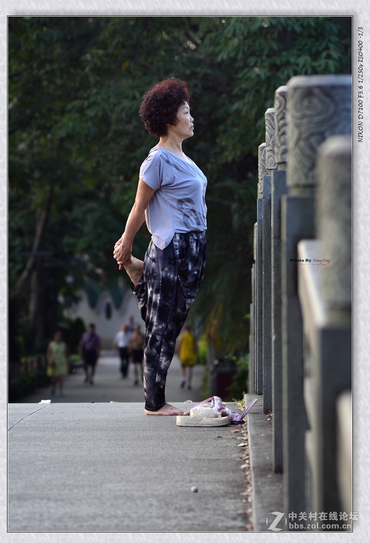 東湖公園與早起的人們