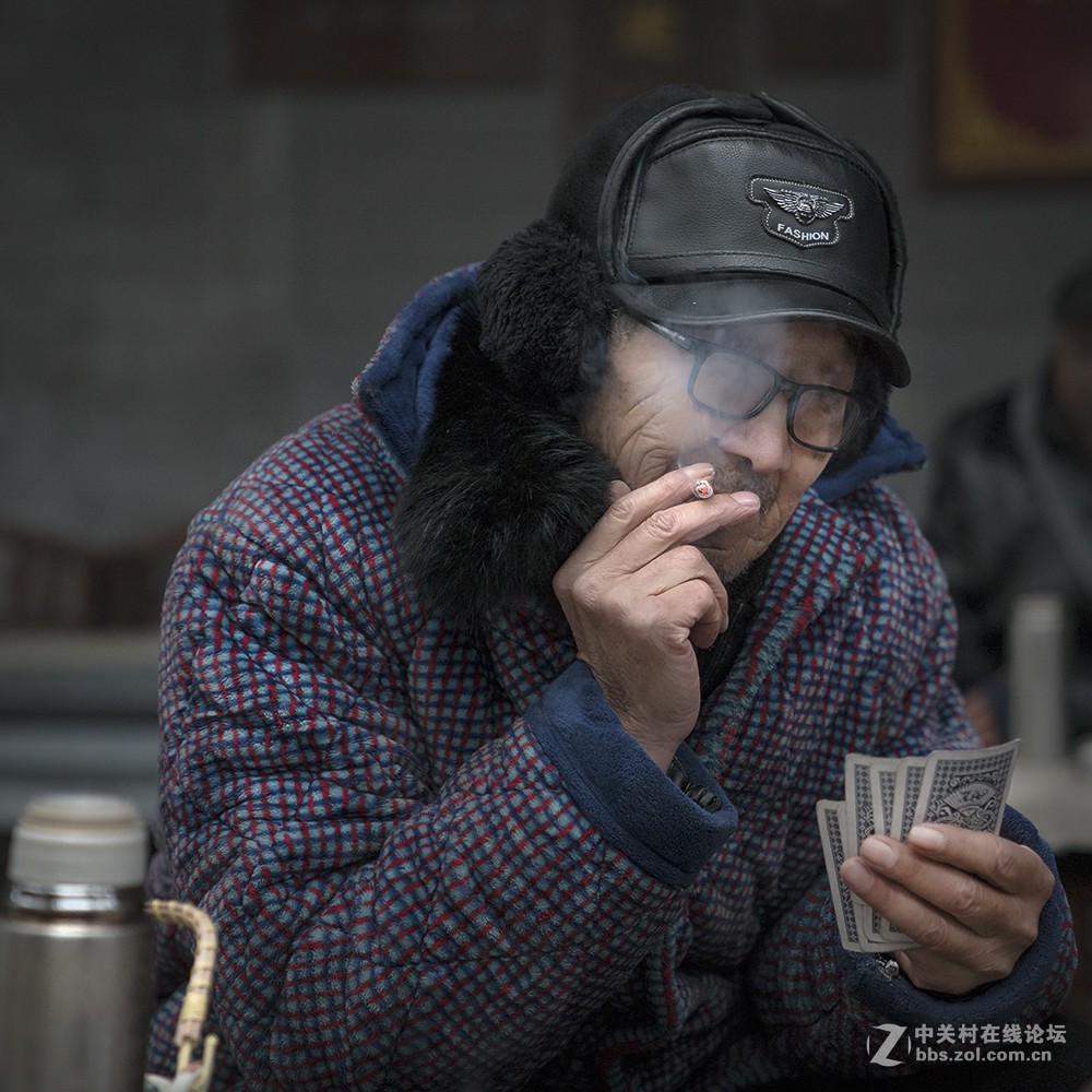 临涣镇上的茶客