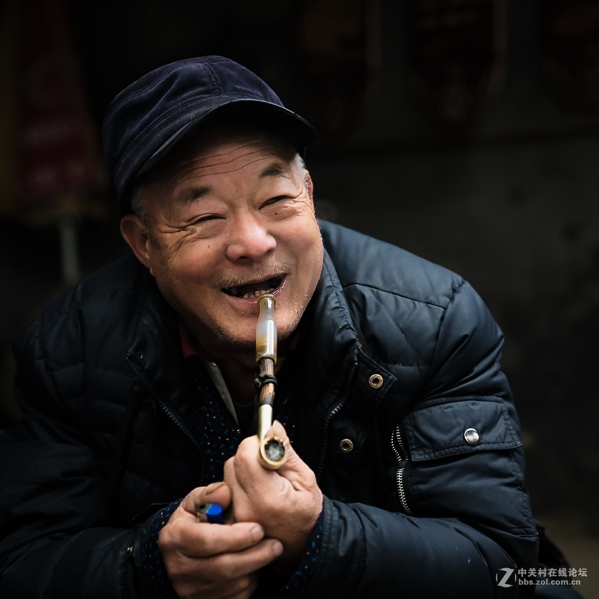 临涣镇上的茶客