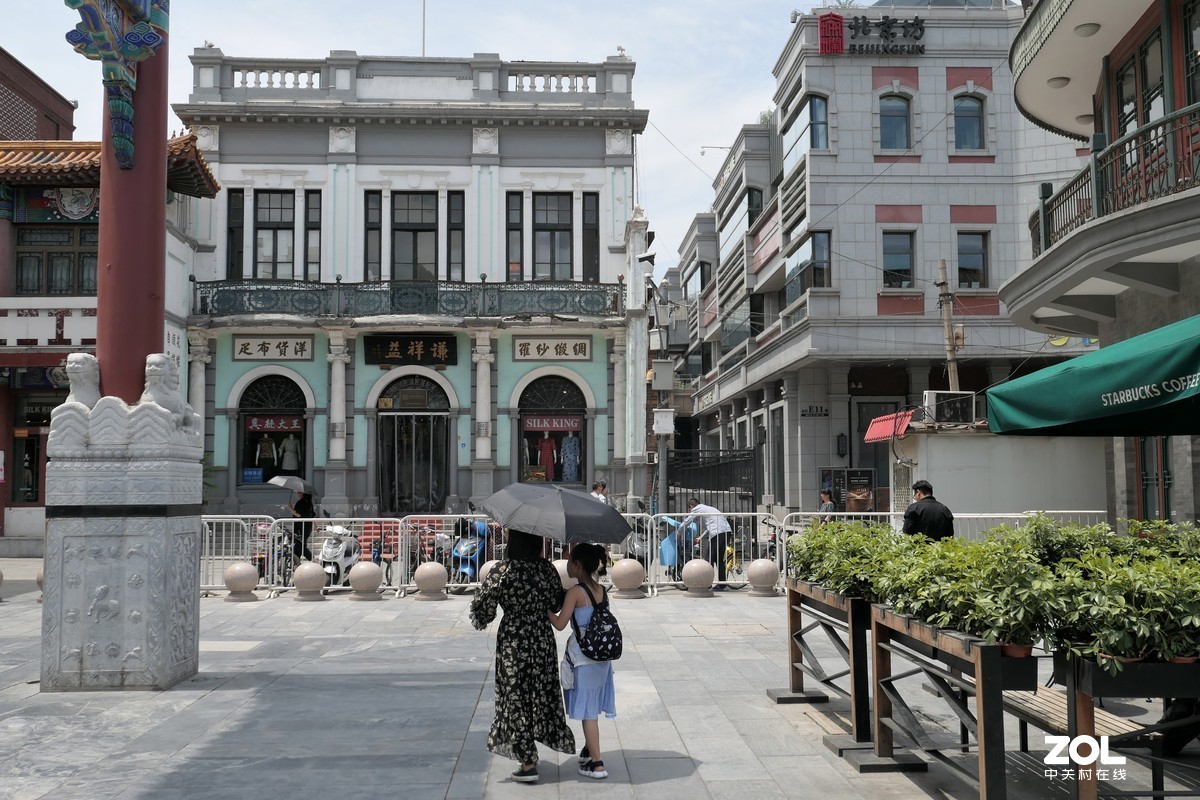 盛夏的北京前门