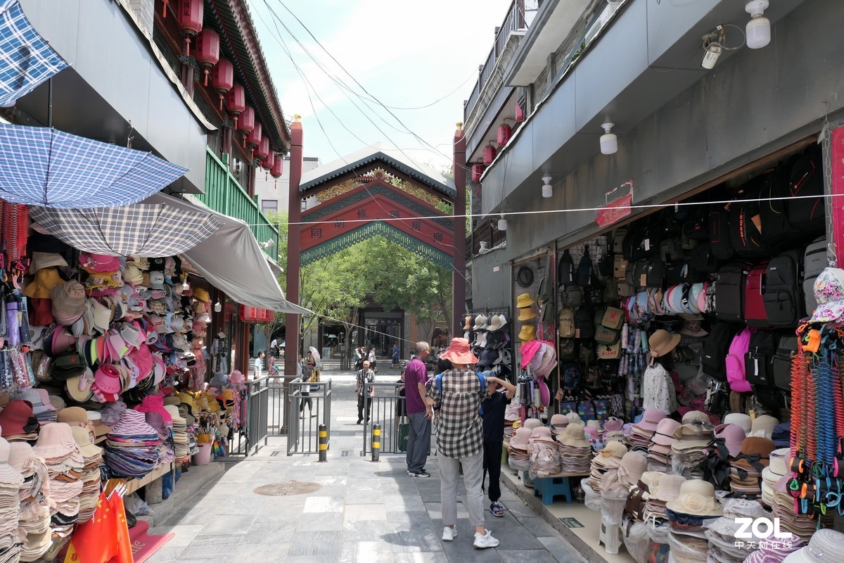 盛夏的北京前门