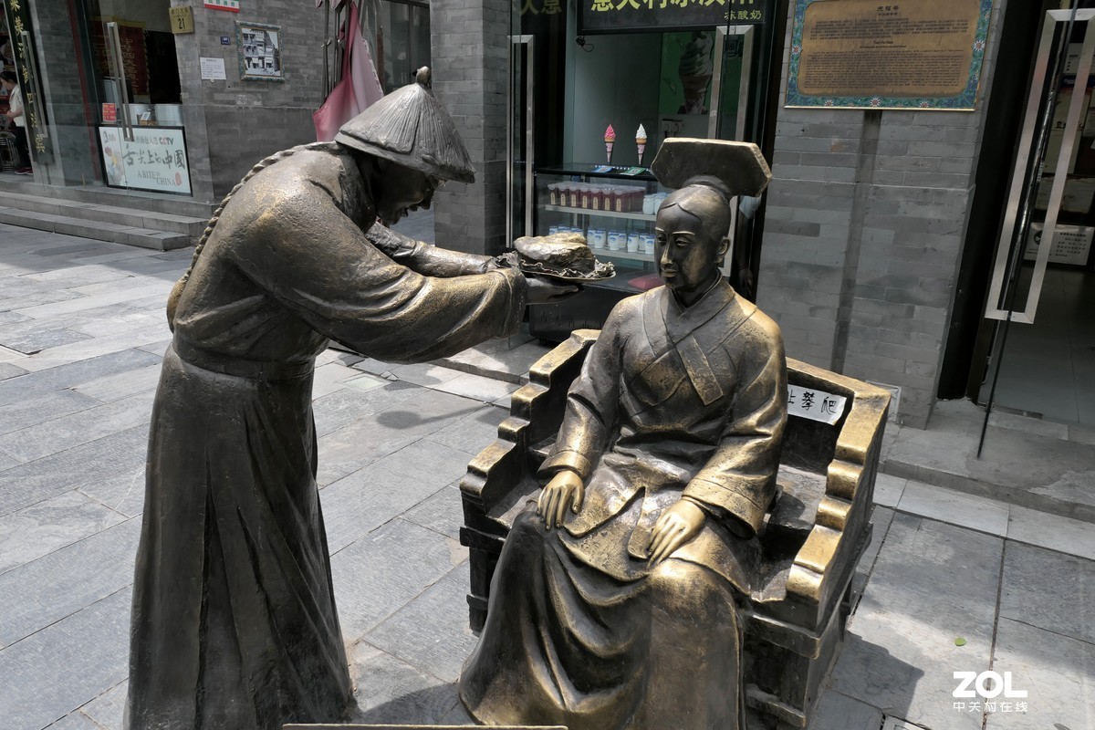 盛夏的北京前门