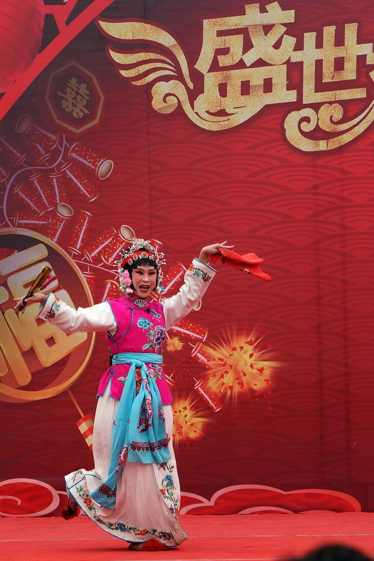 2019桥西区《盛世欢歌》春节文化游园活动