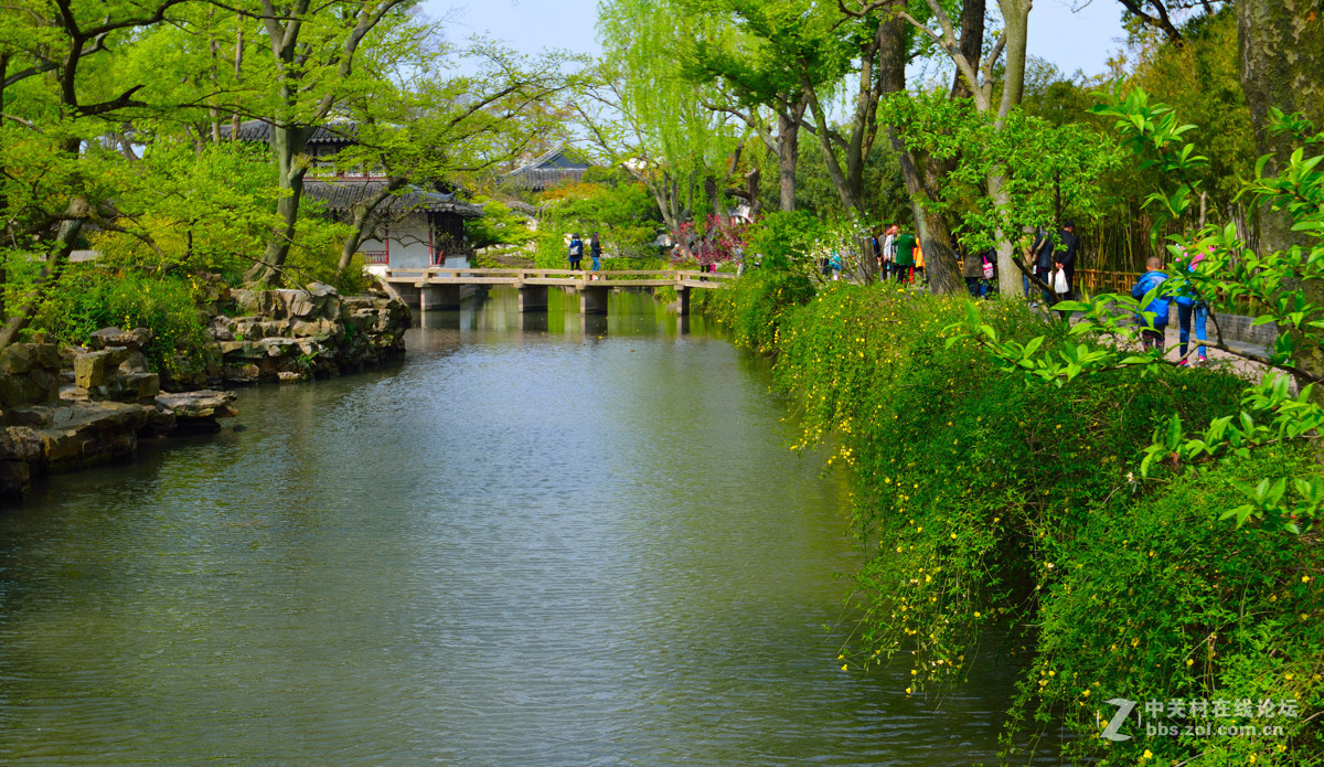 苏州园林拙政园景色