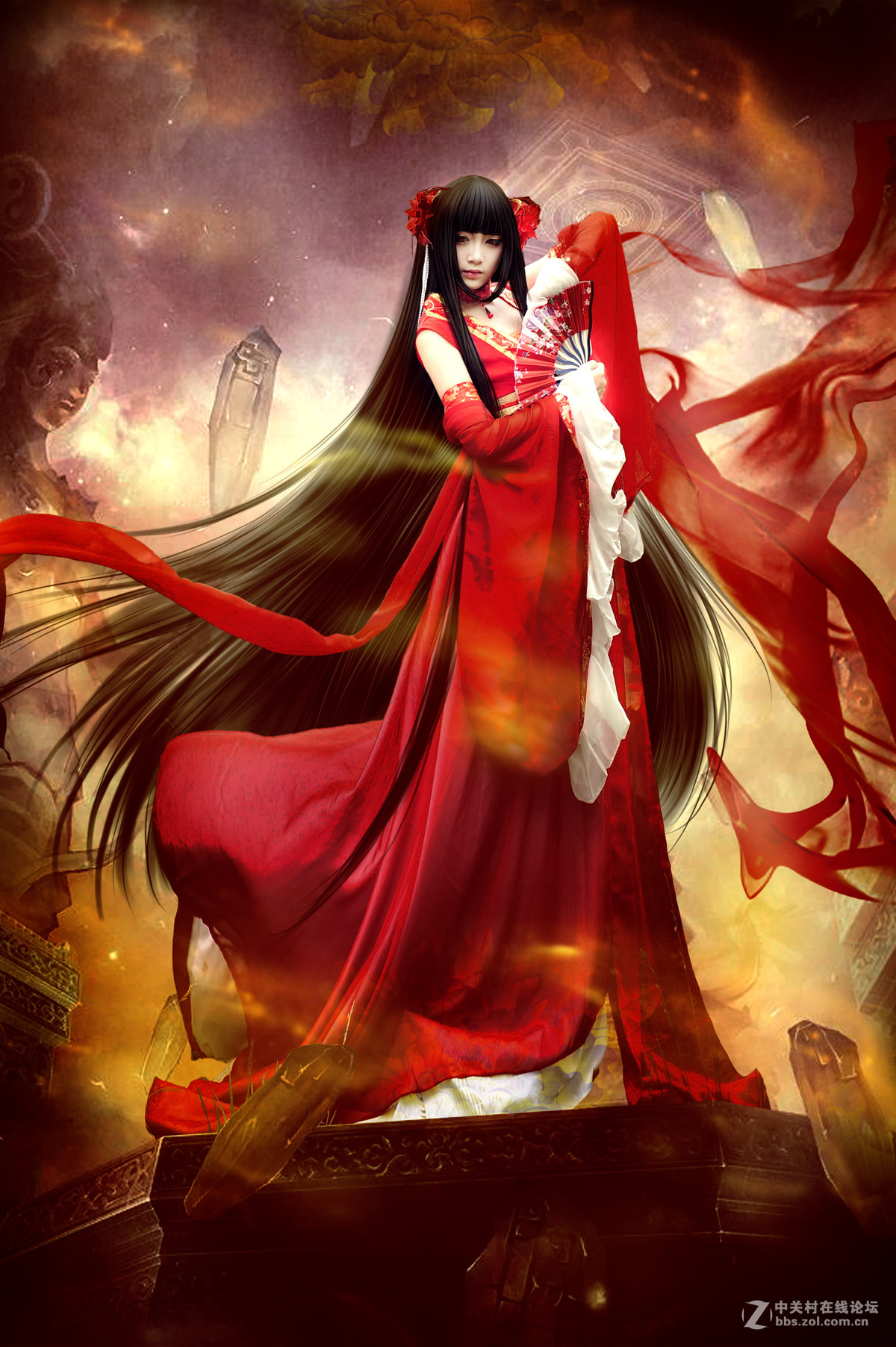 好久没来发贴了.凑个闹热..cos.红葵