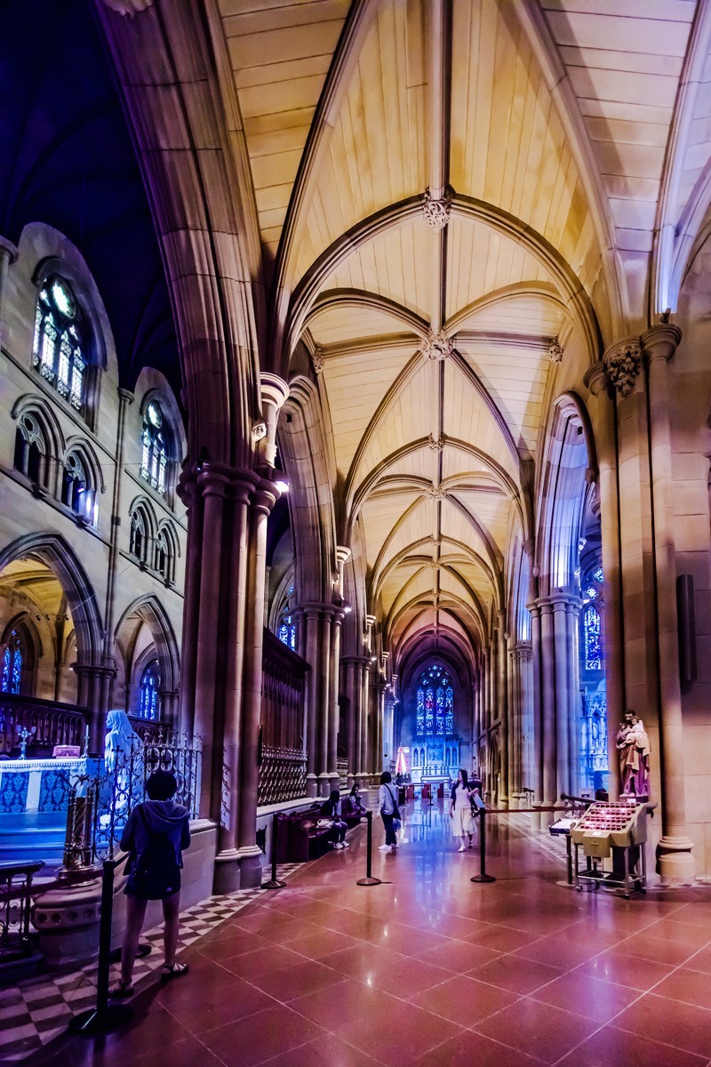 回眸澳大利亚---悉尼圣玛利亚大教堂