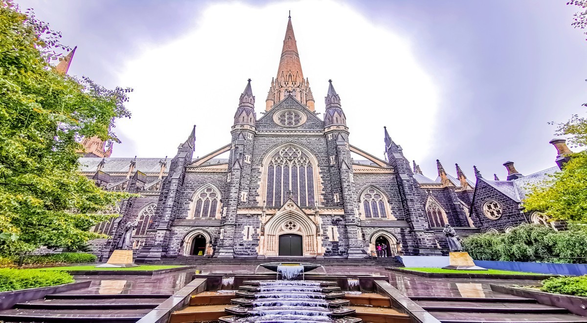 回眸澳大利亚墨尔本圣保罗大教堂