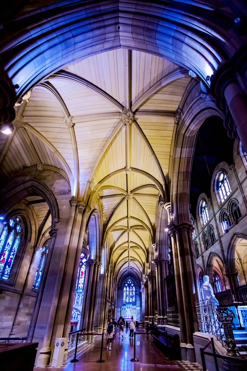 回眸澳大利亚---悉尼圣玛利亚大教堂