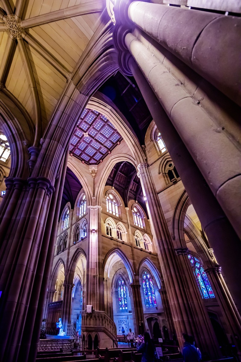 回眸澳大利亚---悉尼圣玛利亚大教堂