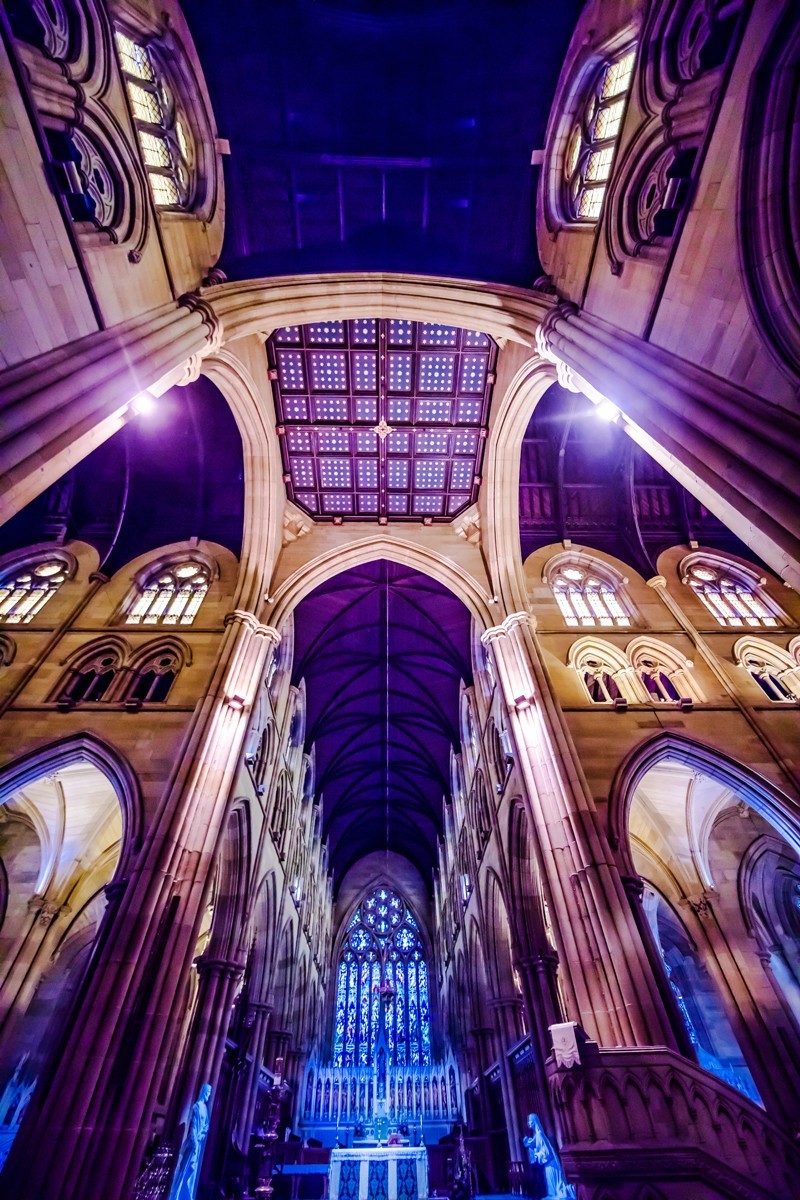 回眸澳大利亚---悉尼圣玛利亚大教堂