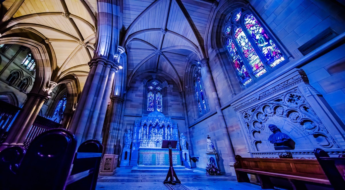 回眸澳大利亚---悉尼圣玛利亚大教堂