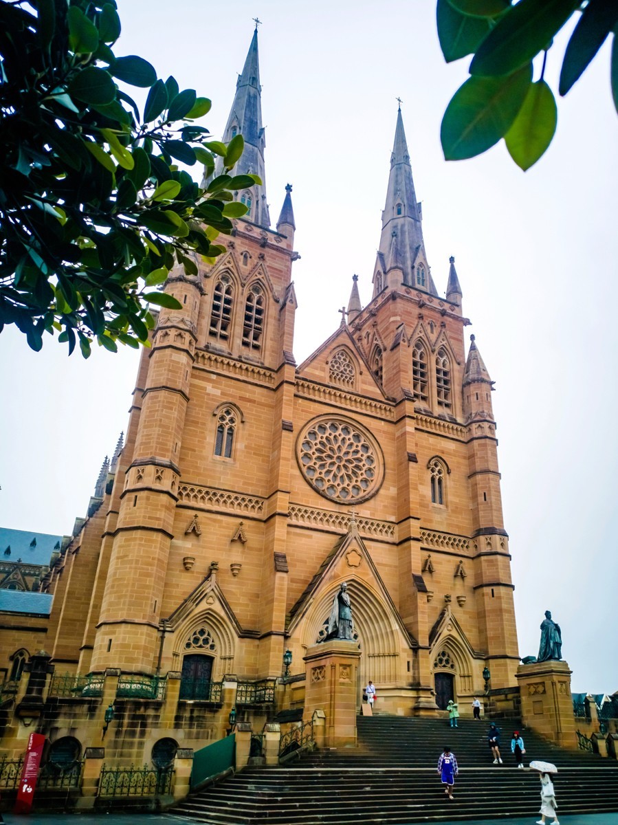 回眸澳大利亚---悉尼圣玛利亚大教堂