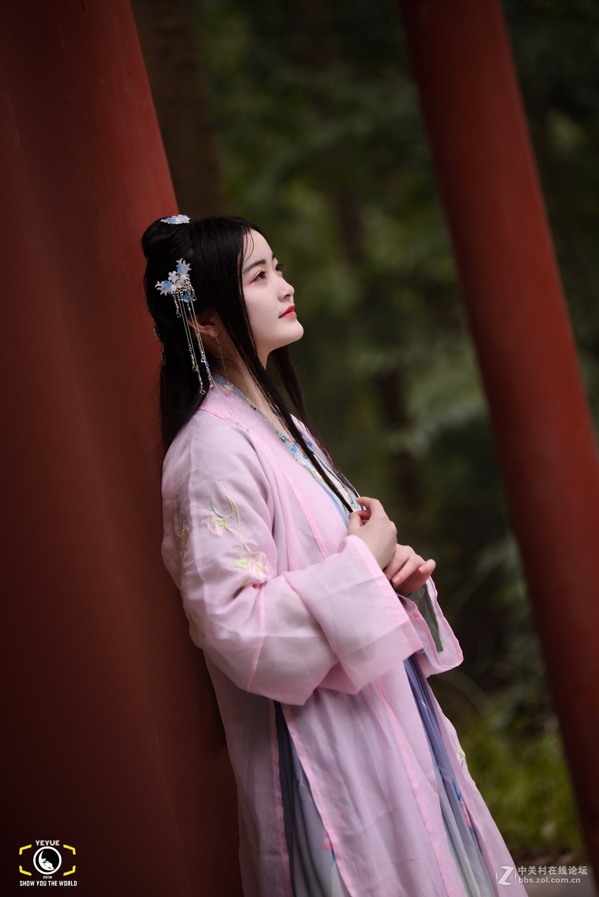 继续腾龙A009人像，成都植物园