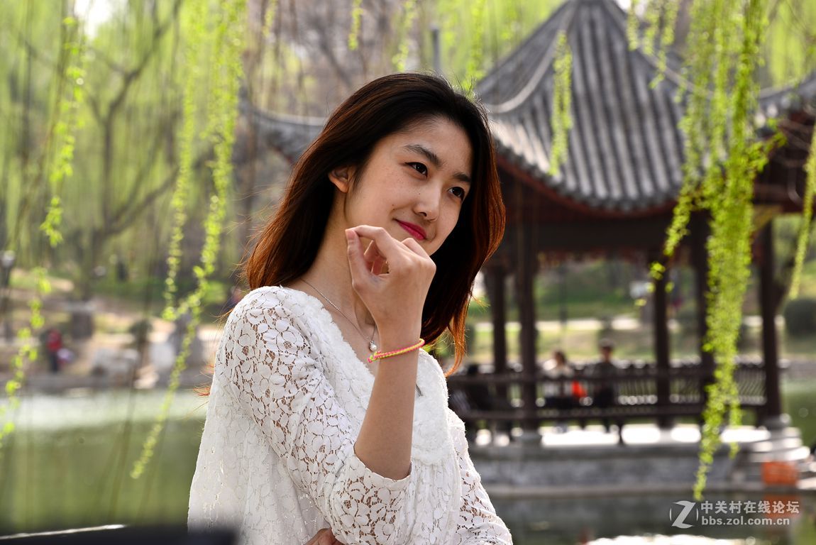 陶然亭公园外拍美女3