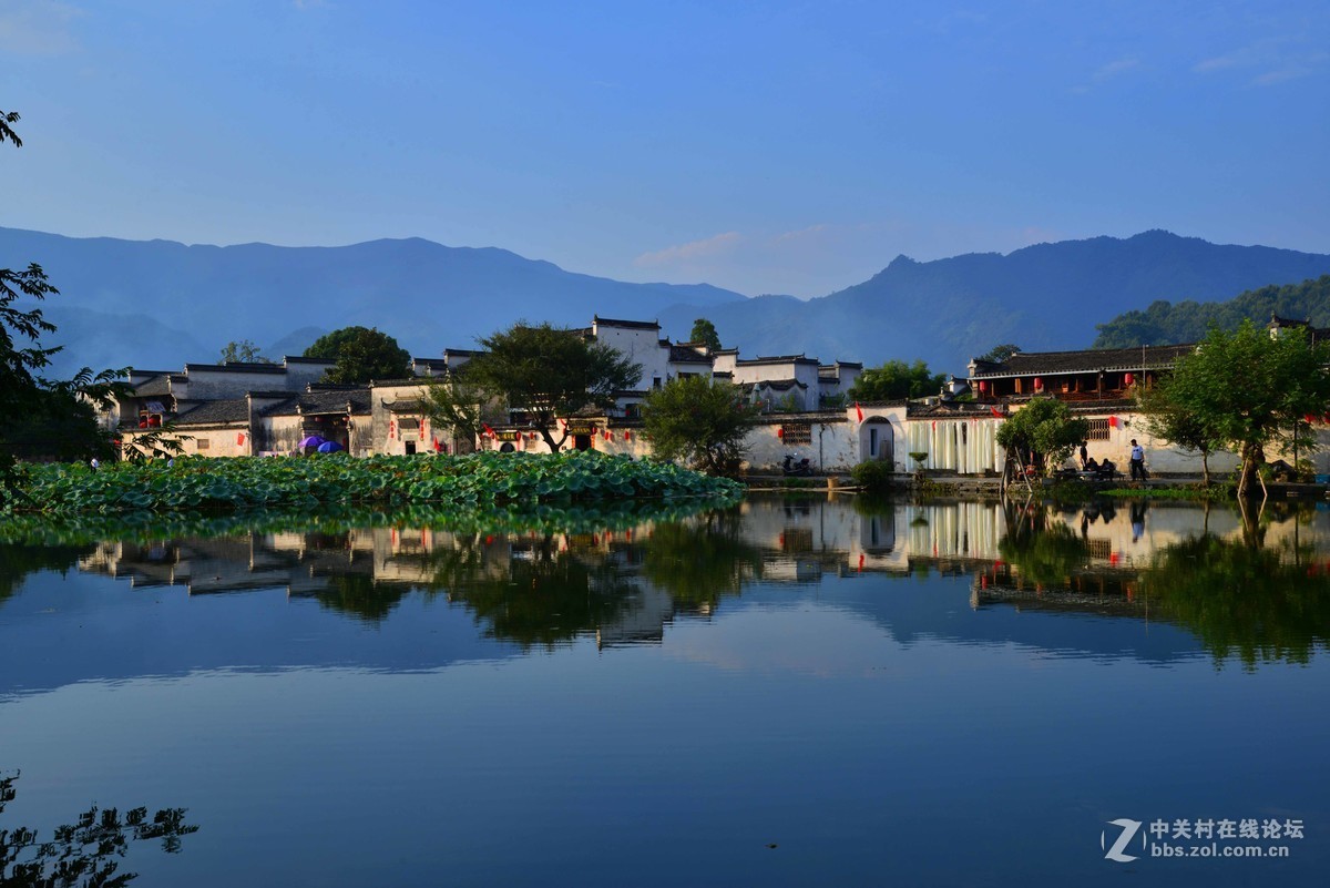 安徽黃山宏村外景