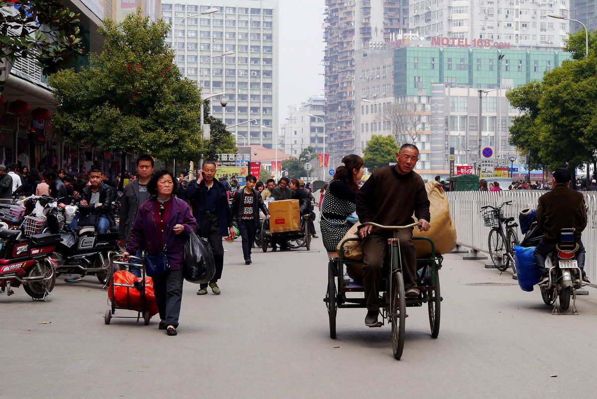 扫街片一组！（汉正街）