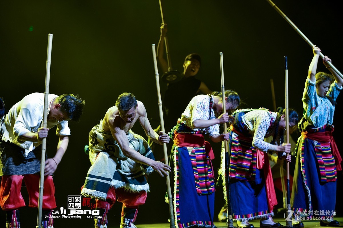 丽江千古情现场抓拍