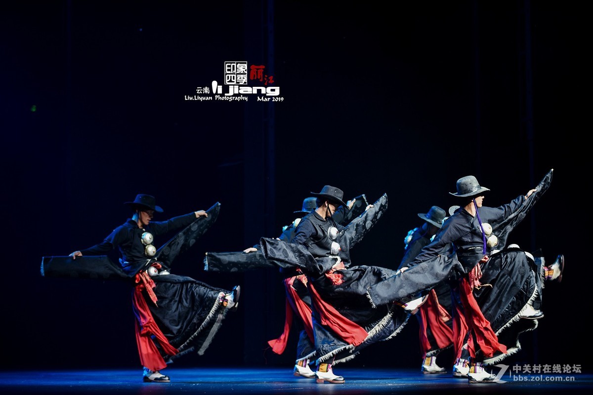 丽江千古情现场抓拍