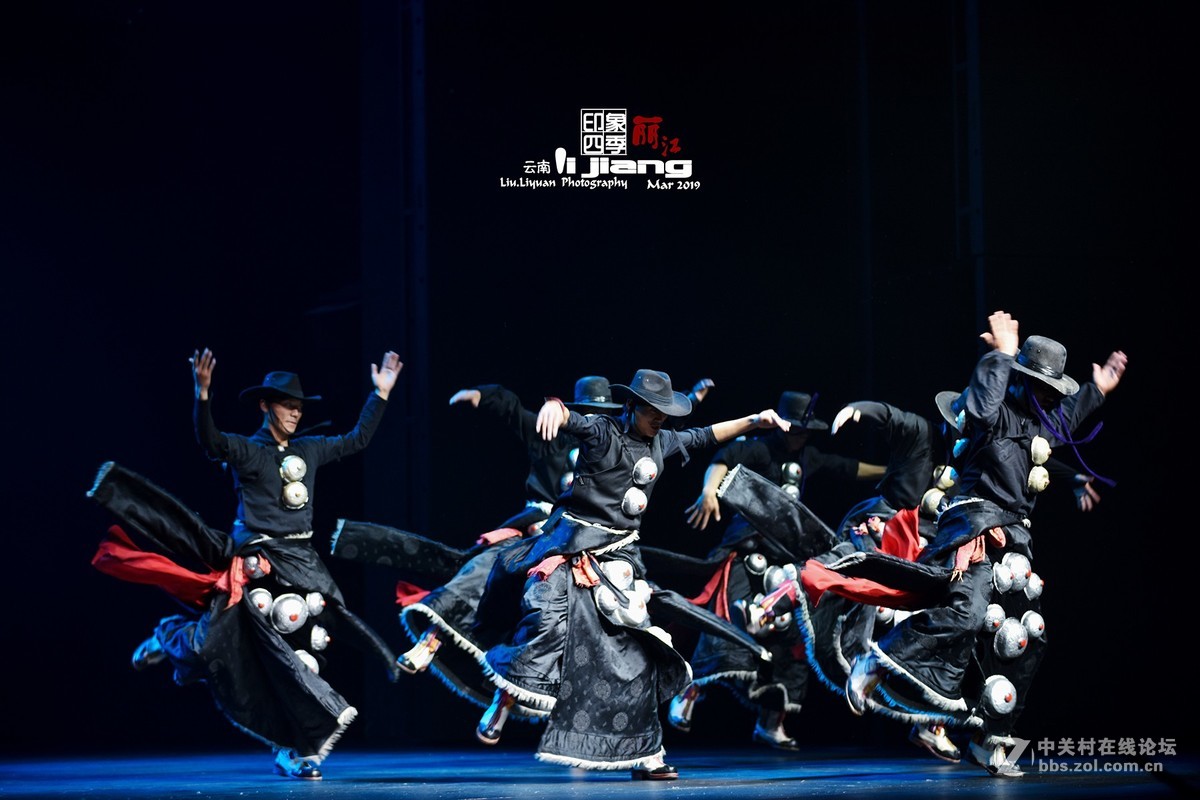 丽江千古情现场抓拍