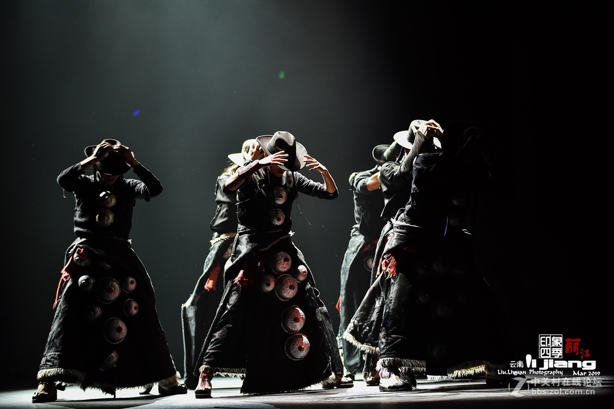 丽江千古情现场抓拍