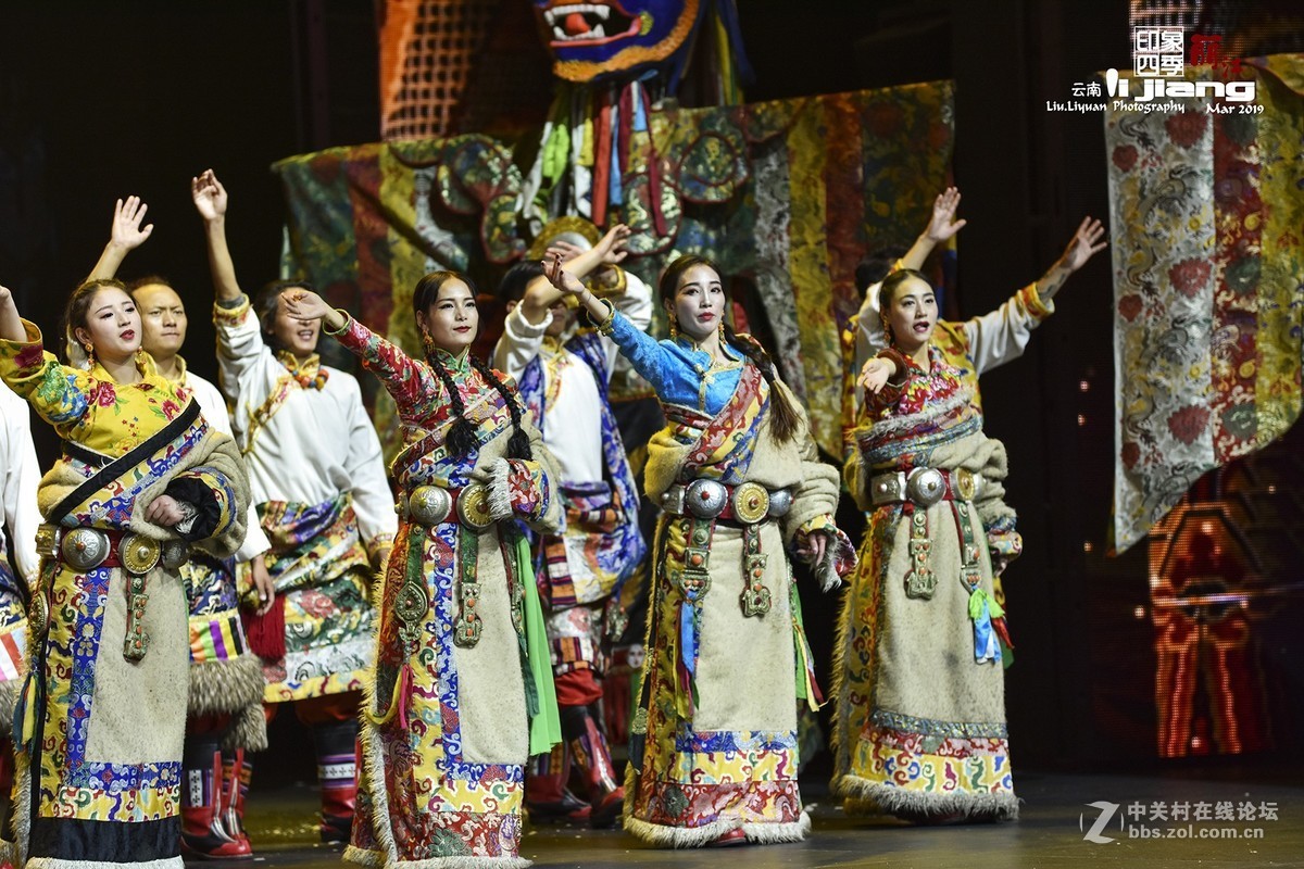 丽江千古情现场抓拍