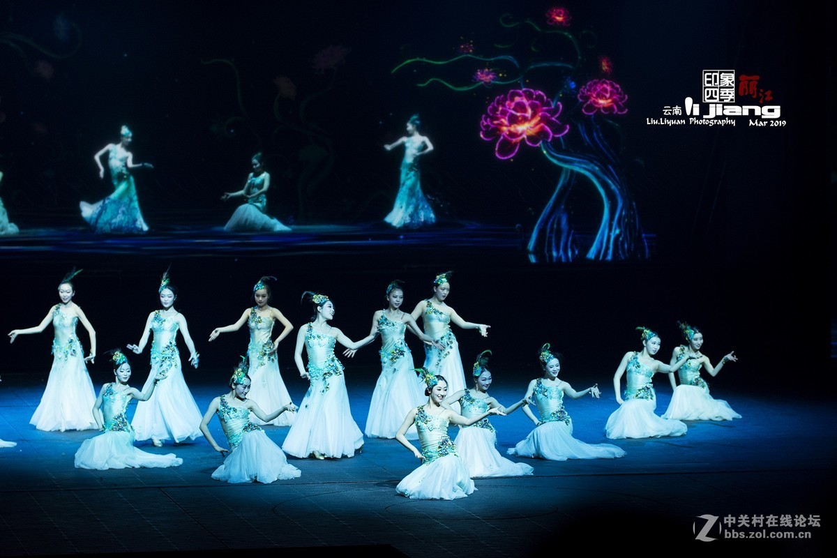 丽江千古情现场抓拍